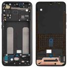 Front Housing LCD Frame Bezel Plate for Xiaomi Mi CC9 / 9 Lite(Black) - 1