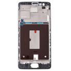 For OnePlus 3 / 3T / A3003 / A3000 / A3100 Front Housing LCD Frame Bezel Plate (Black) - 2