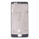 For OnePlus 3 / 3T / A3003 / A3000 / A3100 Front Housing LCD Frame Bezel Plate (Black) - 3