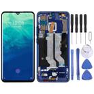 AMOLED Material LCD Screen and Digitizer Full Assembly with Frame for ZTE Axon 10 Pro (4G Version)(Blue) - 1
