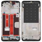 For OPPO A11 Front Housing LCD Frame Bezel Plate (Black) - 1