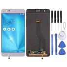 OEM LCD Screen for Asus ZenFone 3 Zoom / ZE553KL Z01HDA with Digitizer Full Assembly (White) - 1