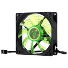 9 inch 3-pin Computer Cooling Fan with Light , Random Color Delivery.(Green) - 1