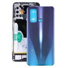 For Vivo Z6 5G Battery Back Cover (Blue) - 1