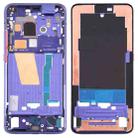 Front Housing LCD Frame Bezel Plate With Side Keys for Xiaomi Redmi K30 Pro (Purple) - 1