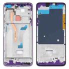 Front Housing LCD Frame Bezel Plate for Xiaomi Redmi K30, 4G Version (Purple) - 1