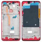 Front Housing LCD Frame Bezel Plate for Xiaomi Redmi K30, 4G Version(Red) - 1