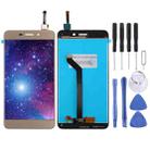 LCD Screen and Digitizer Full Assembly for Vernee M5 (Gold) - 1