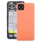Battery Back Cover with Camera Lens Cover for Google Pixel 4XL(Orange) - 1