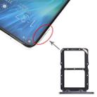 SIM Card Tray + SIM Card Tray for Huawei Honor 20S (Black) - 1