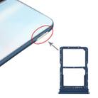 SIM Card Tray + NM Card Tray for Huawei Honor 20 Lite (Blue) - 1