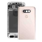 Metal Back Cover with Back Camera Lens & Fingerprint Button for LG G5(Gold) - 1