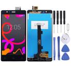 LCD Screen and Digitizer Full Assembly for BQ Aquaris E5 (0759) (Black) - 1