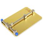 BST- 001C Stainless Steel Circuit Board soldering desoldering PCB Repair Holder Fixtures Cell Phone Repair Tool(Gold) - 1