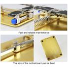 BST- 001C Stainless Steel Circuit Board soldering desoldering PCB Repair Holder Fixtures Cell Phone Repair Tool(Gold) - 5