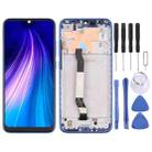 LCD Screen and Digitizer Full Assembly with Frame for Xiaomi Redmi Note 8(Blue) - 1