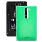 Dual SIM Battery Back Cover for Nokia Asha 502 (Green) - 1