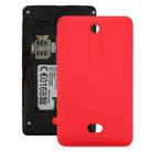 Battery Back Cover for Nokia Asha 501 (Red) - 1