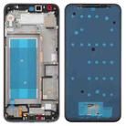 Front Housing LCD Frame Bezel Plate for LG K50 / K12 MAX / LMX520BMW / LMX520EMW(Double SIM Version)(Silver) - 1