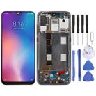 Original AMOLED LCD Screen for Xiaomi Mi 9 Digitizer Full Assembly with Frame(Black) - 1