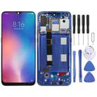 Original AMOLED LCD Screen for Xiaomi Mi 9 Digitizer Full Assembly with Frame(Blue) - 1