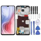 Original LCD Screen for OPPO Reno Z Digitizer Full Assembly with Frame (Black) - 1