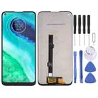 TFT LCD Screen for Motorola Moto G8 with Digitizer Full Assembly (Black) - 1