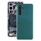 Original Battery Back Cover with Camera Lens Cover for Huawei P40 Lite 5G / Nova 7 SE(Green) - 1