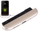 (Charging Dock + Microphone + Speaker Ringer Buzzer) Module for LG G5 / H820(Gold) - 1