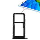 2 SIM Card Tray / Micro SD Card Tray for Xiaomi Redmi Note 5(Black) - 1