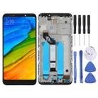 TFT LCD Screen for Xiaomi Redmi 5 Plus Digitizer Full Assembly with Frame(Black) - 1