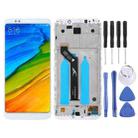 TFT LCD Screen for Xiaomi Redmi 5 Plus Digitizer Full Assembly with Frame(White) - 1