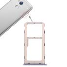 SIM Card Tray + SIM Card Tray / Micro SD Card Tray for Huawei Honor 6A (Grey) - 1
