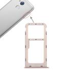 SIM Card Tray + SIM Card Tray / Micro SD Card Tray for Huawei Honor 6A (Gold) - 1