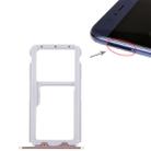 SIM Card Tray + SIM Card Tray / Micro SD Card Tray for Huawei Honor V9 (Gold) - 1