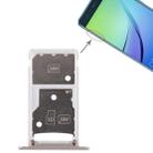 2 SIM Card Tray / Micro SD Card Tray for Huawei Enjoy 6 / AL00(Gold) - 1