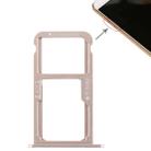 SIM Card Tray + SIM Card Tray / Micro SD Card for Huawei G9 Plus (Gold) - 1