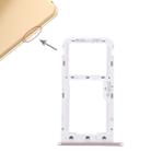 SIM Card Tray + SIM Card Tray / Micro SD Card for Huawei Enjoy 7 (Gold) - 1