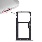 SIM Card Tray + SIM Card Tray / Micro SD Card for Huawei G8 (Silver) - 1