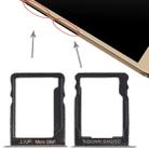 SIM Card Tray + SIM Card Tray / Micro SD Card for Huawei Enjoy 5s (Gold) - 1