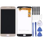 TFT LCD Screen for Motorola Moto E4 Plus / XT1770 / XT1773 with Digitizer Full Assembly (Gold) - 1