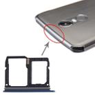 Nano SIM Card Tray + Micro SD Card Tray for LG Stylo 4 / Q Stylus Q710 / LM-Q710CS / LM-Q710MS / LM-Q710ULS / LM-Q710ULM / LM-Q710TS / LM-Q710WA (Blue) - 1
