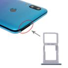SIM Card Tray + SIM Card Tray / Micro SD Card Tray for Huawei P smart Pro 2019 (Blue) - 1