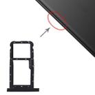 SIM Card Tray + Micro SD Card Tray for Huawei Honor Pad 5 10.1 AGS2-AL00HN (Black) - 1