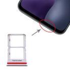 SIM Card Tray + SIM Card Tray for Xiaomi Mi 10 Lite 5G (Silver) - 1