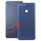 Back Cover with Camera Lens & Side Keys for Huawei Enjoy 8 Plus(Blue) - 1