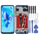 OEM LCD Screen for Huawei Nova 5i Digitizer Full Assembly with Frame(Blue) - 1