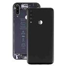 Battery Back Cover with Camera Lens Cover for Lenovo K10 Plus(Black) - 1