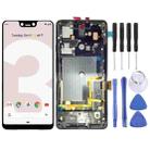 OEM LCD Screen for Google Pixel 3 XL Digitizer Full Assembly with Frame (Black) - 1