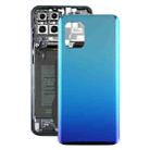 Glass Material Battery Back Cover for Xiaomi Mi 10 Lite 5G/Mi 10 Youth 5G(Blue) - 1